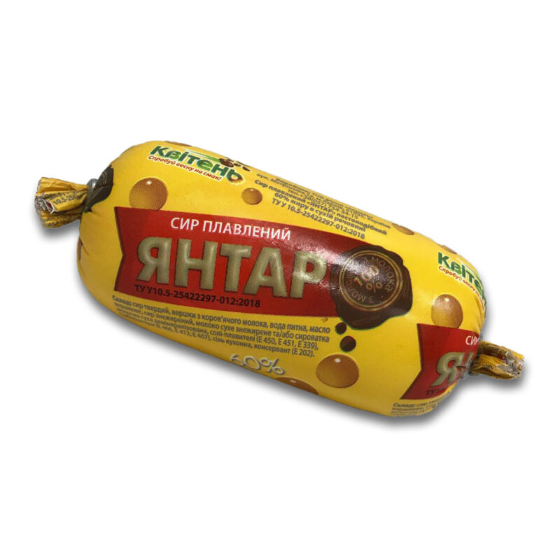Сир плавлений «Янтар» пастоподібний, 150 г
