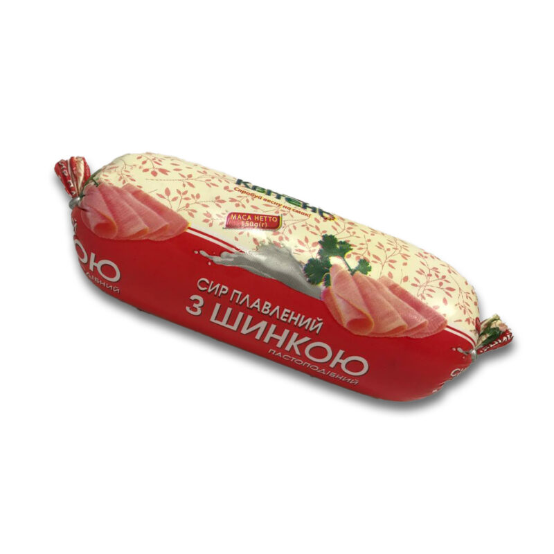 Сир плавлений «Янтар з шинкою» пастоподібний, 150 г